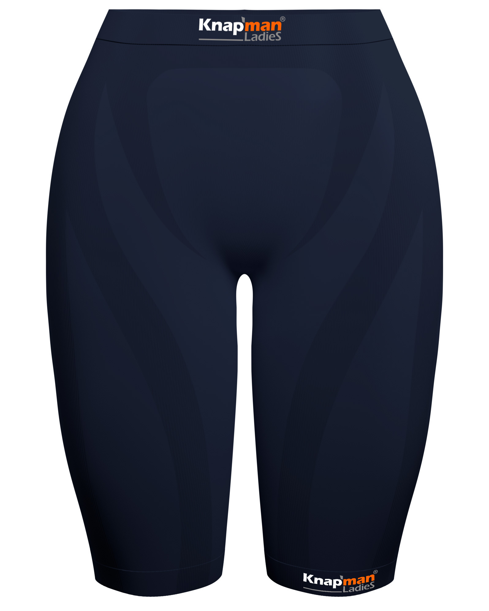 Knap'man Damen Kompressionsshorts 45% Navy blue