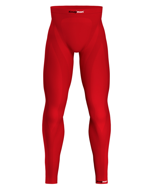 Knap'man Herren Kompressions Tights 25% Rot