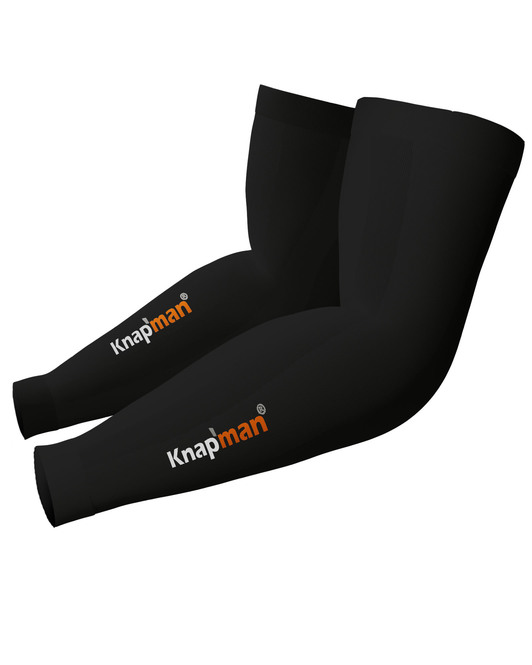 Knap'man Zoned Compression Arm Sleeves 45% schwarz