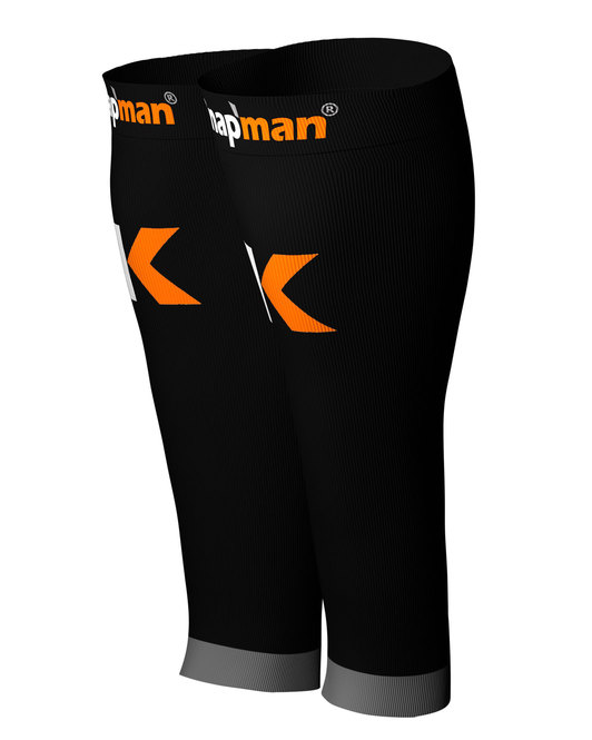 Knap'man Damen Active Strong Kompressions Calf Sleeves schwarz