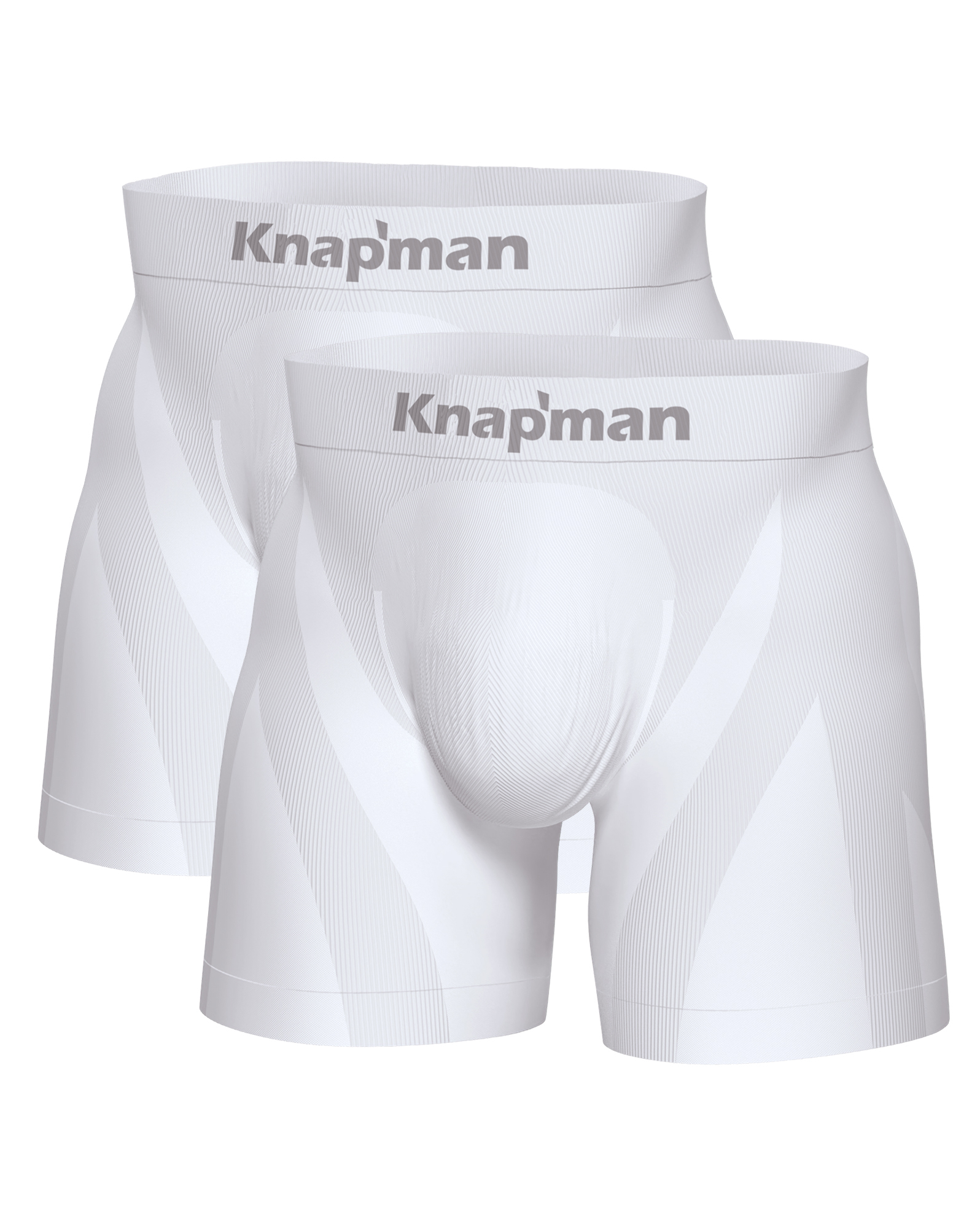 Knapman Ultimate Comfort Boxershort 3.0 Weiss | Twopack