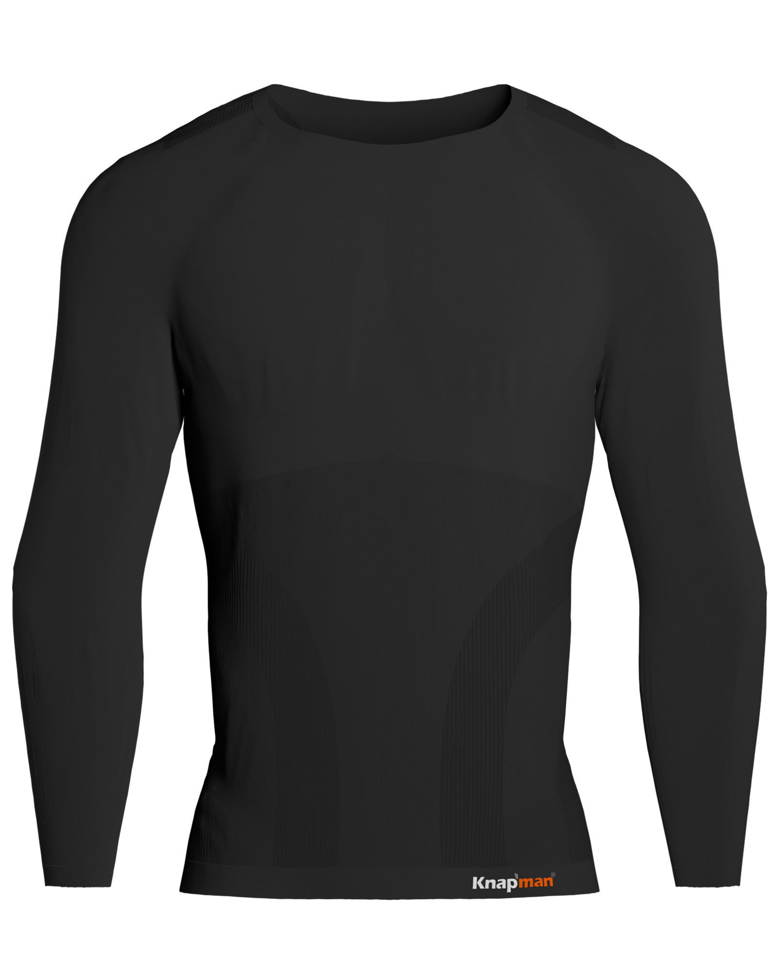 Knap'man Pro Performance Baselayer Shirt Long Sleeve Schwarz