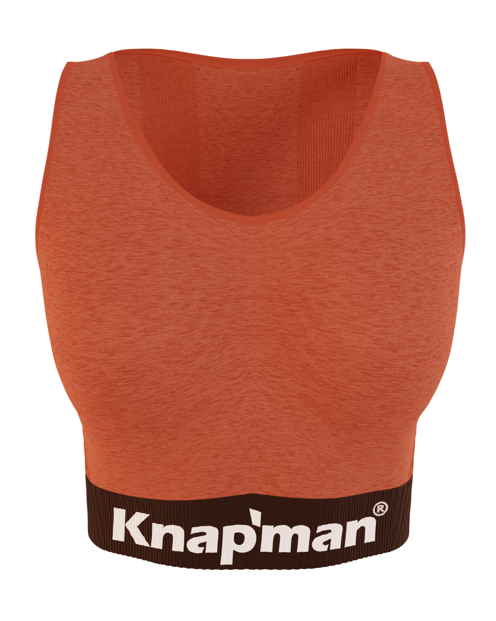 Knap'man FitForm Kompressions Sporttop | Orange Melange