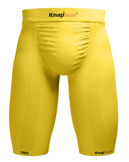 Knapman PRO Zoned Compression Shorts 45% Gelb