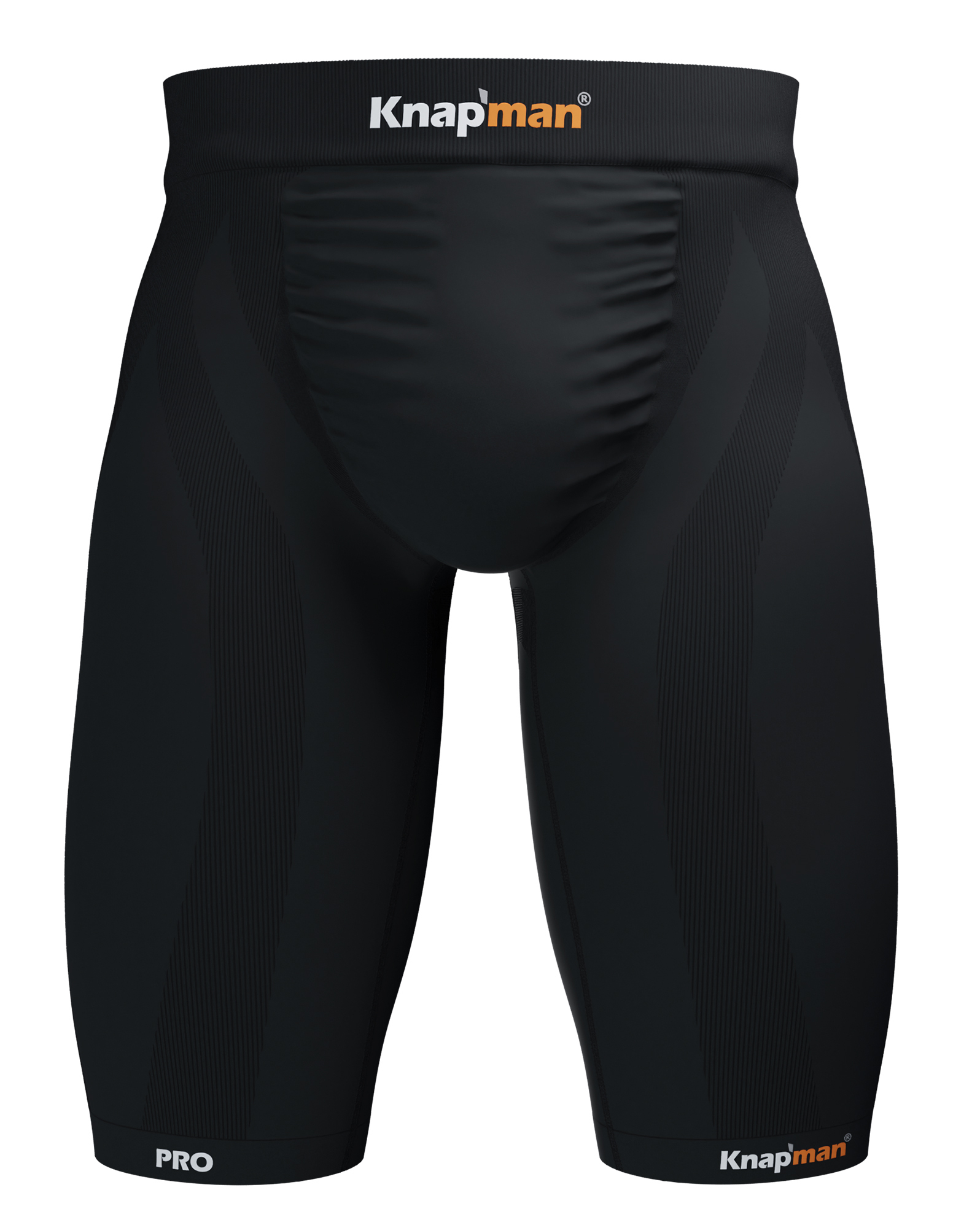 Knapman PRO Zoned Compression Shorts 45% Schwarz